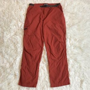 REI Women’s Nylon Hiking Pants Burnt Orange Size 10